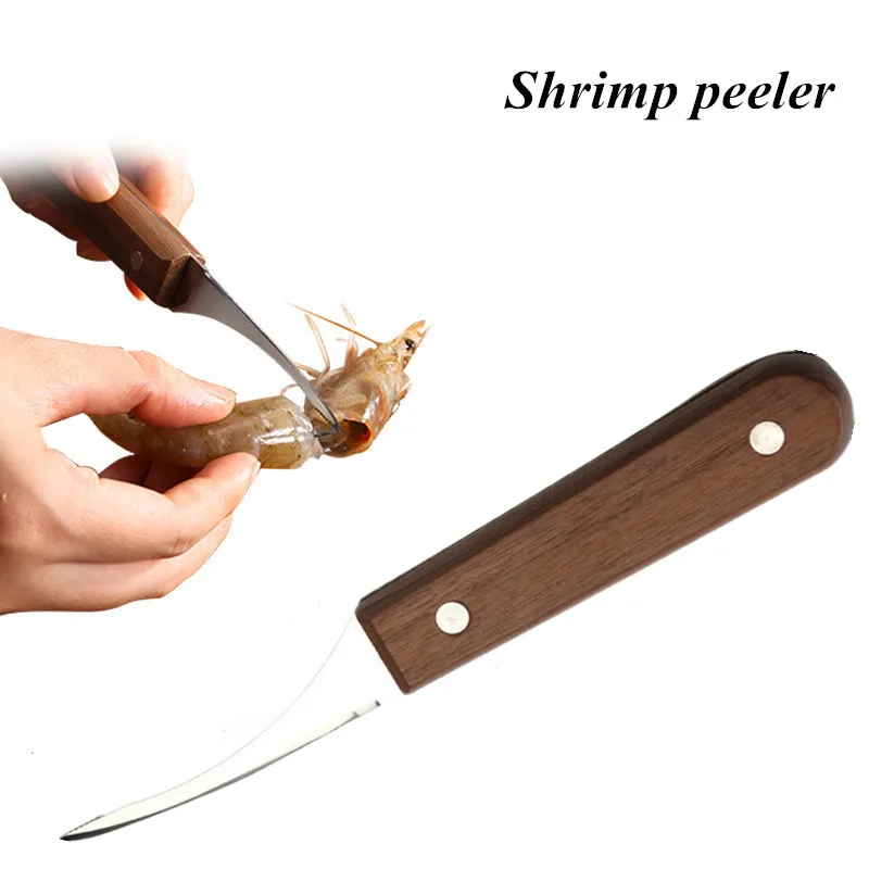 Practical Fish Cleaning Lobster Wooden Handle Shrimp Intestines Cutting Shrimp Line Knife Kitchen Accessories Cooking
Practical Fish Cleaning Lobster Wooden Handle Shrimp Intestines Cutting Shrimp Line Knife Kitchen Accessories Cooking