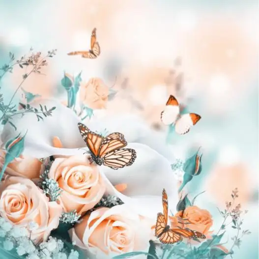 3D DIY Square Diamond Painting Cross Stitch Floral&Butterflies Crystal Needlework Diamond Embroidery Full Diamond Decorative
3D DIY Square Diamond Painting Cross Stitch Floral&Butterflies Crystal Needlework Diamond Embroidery Full Diamond Decorative
