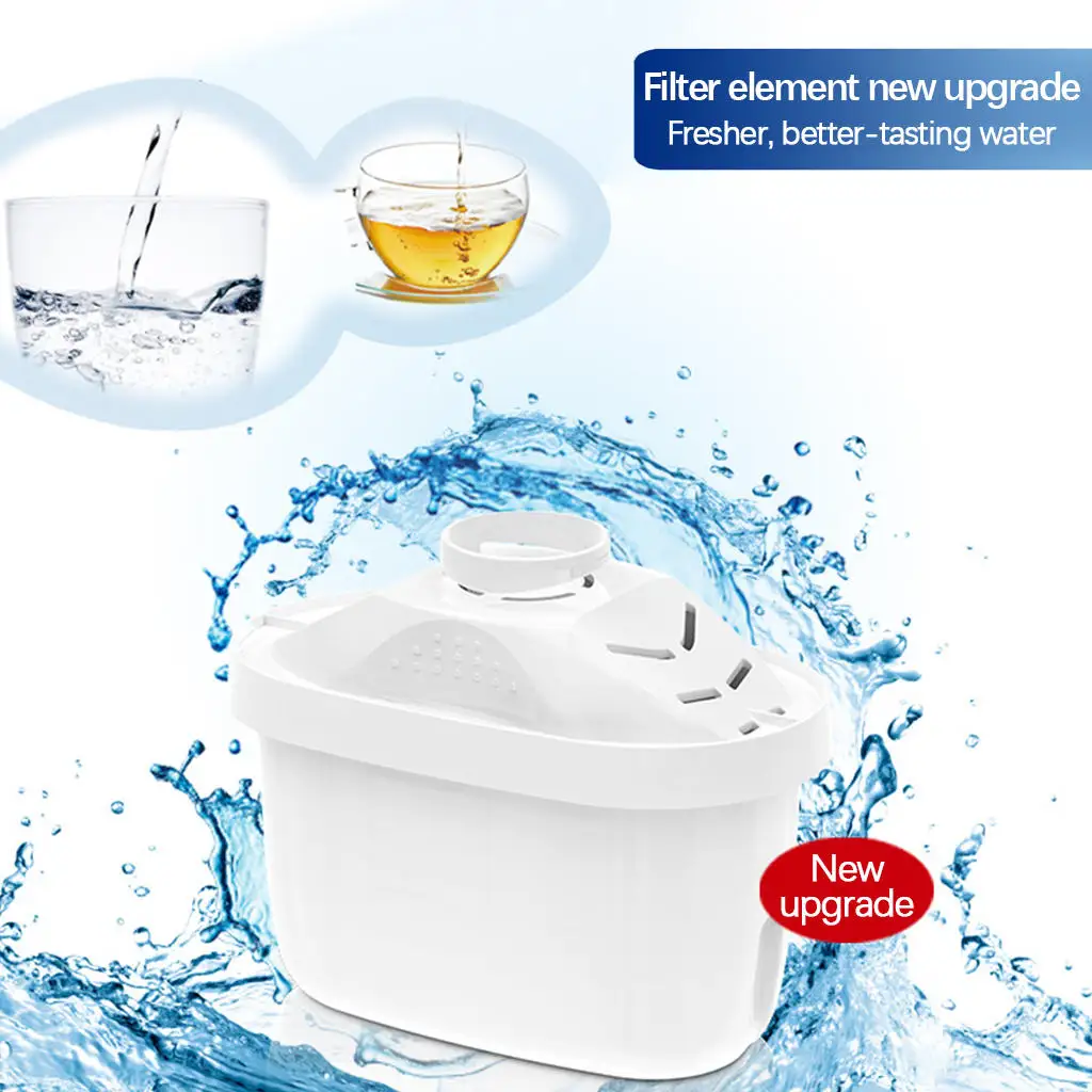 6x Household Water Filter Cartridges Pitcher Water Filter Replacement Reduce Chloride Lead Hard Metals
6x Household Water Filter Cartridges Pitcher Water Filter Replacement Reduce Chloride Lead Hard Metals