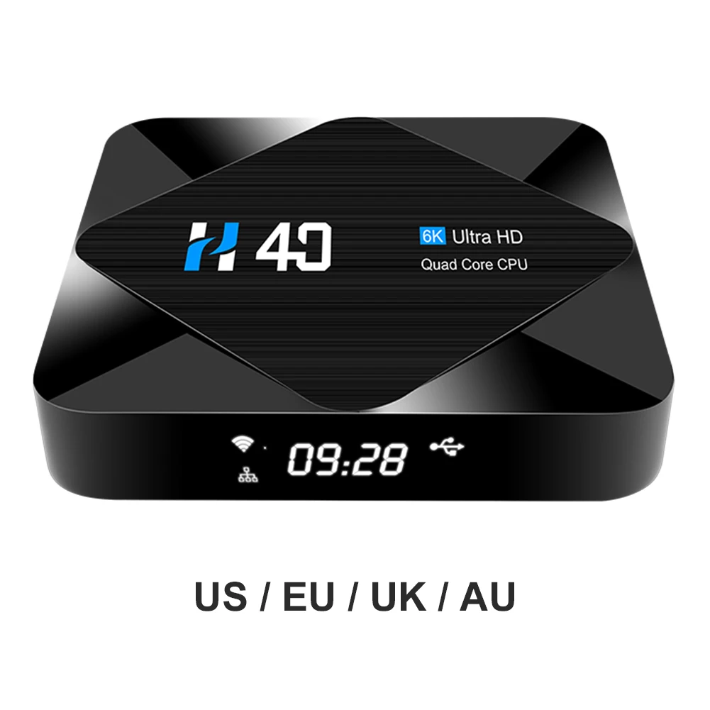 

H616 четырехъядерный Android 10 ТВ-приставка 2 Гб 16 Гб H.265 медиаплеер 2,4/5 ГГц WiFi 4,0 смарт медиаплеер ТВ-приставка