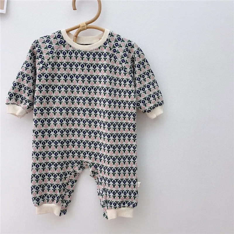 Baby's One-Piece Clothes Korean Infant and Children's Clothing Long Sleeve Knitted Cotton Printing Creeping Suit 2021 Spring New
Baby's One-Piece Clothes Korean Infant and Children's Clothing Long Sleeve Knitted Cotton Printing Creeping Suit 2021 Spring New