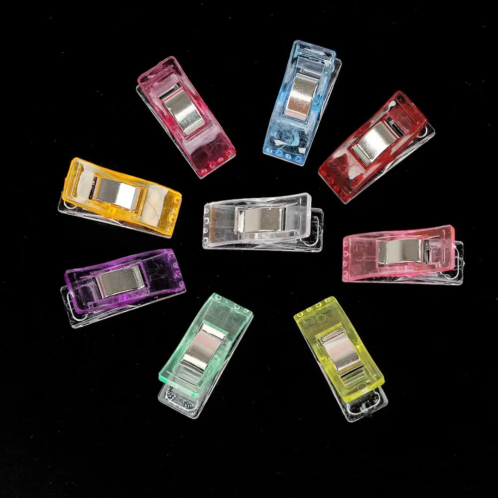 10/20/50Pcs Mix Color Plastic Sewing Clips Safety Quilting Crocheting Knitting Clips Binding Paper Sewing Craft Tool Supplies
10/20/50Pcs Mix Color Plastic Sewing Clips Safety Quilting Crocheting Knitting Clips Binding Paper Sewing Craft Tool Supplies
