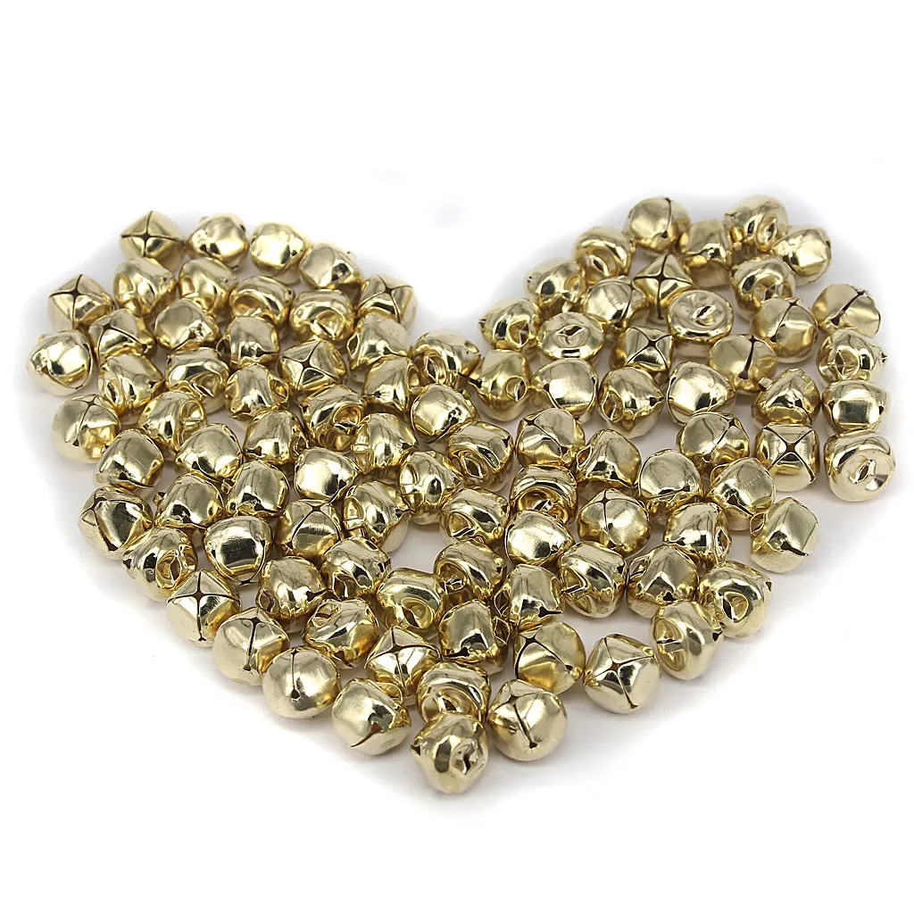 100 Gold Plated JINGLE BELLS Christmas Bells 15mm Beads Charms DIY Supplies for Home Party Decor Key Chains Jewelry Findings
100 Gold Plated JINGLE BELLS Christmas Bells 15mm Beads Charms DIY Supplies for Home Party Decor Key Chains Jewelry Findings
