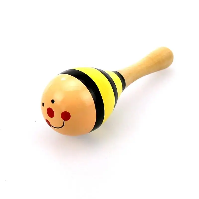 1pc Baby And Kids Wooden Sand Hammer Maraca Rattles Wooden Sand Hammer Children Musical Baby Toddler Shaker Toy Random Color
1pc Baby And Kids Wooden Sand Hammer Maraca Rattles Wooden Sand Hammer Children Musical Baby Toddler Shaker Toy Random Color
