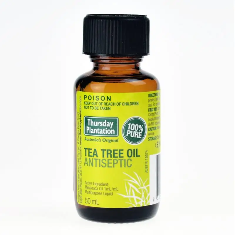 Australia High Quality 100%Pure Tea Tree Oil 50ml Acne Treatment Remove Shrink Pore Antiseptic Powerful Acne Remover
Australia High Quality 100%Pure Tea Tree Oil 50ml Acne Treatment Remove Shrink Pore Antiseptic Powerful Acne Remover