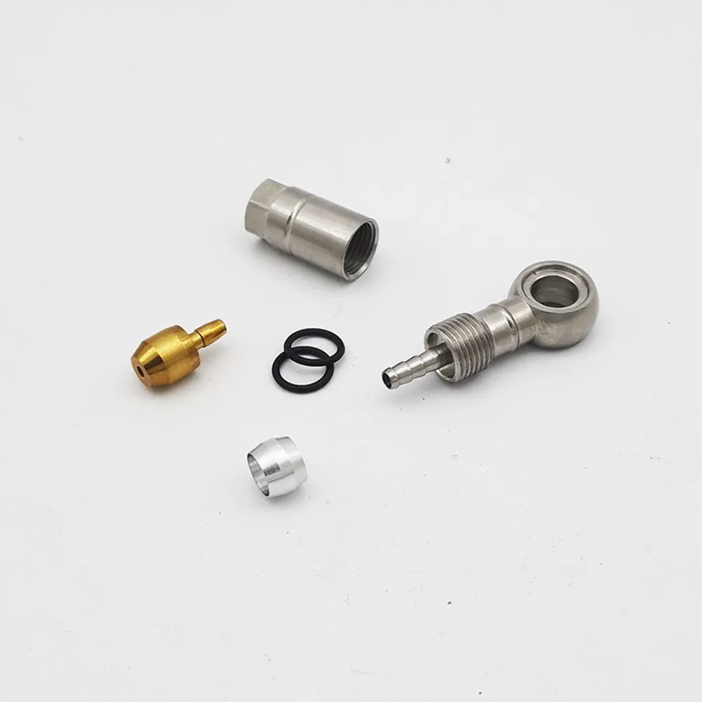 Adapter End Banjo Banjo Connector Banjo Connector Kit Bicycle Bike End Hose Hydraulic Disc Brake Cable For HAYES
Adapter End Banjo Banjo Connector Banjo Connector Kit Bicycle Bike End Hose Hydraulic Disc Brake Cable For HAYES