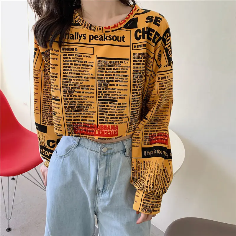 Cotton short jacket female design feeling minority 2021 autumn new net red navel loose long sleeve T-shirt
Cotton short jacket female design feeling minority 2021 autumn new net red navel loose long sleeve T-shirt