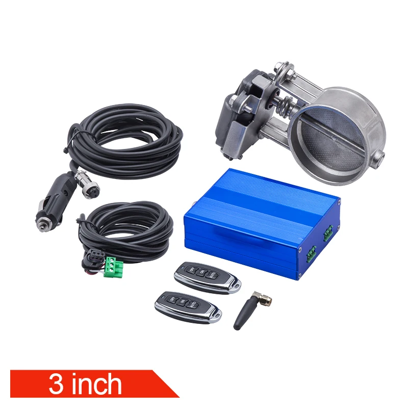 2.0 & 2.36 & 2.5 & 3.0 Inch Size Cutout Exhaust Valve, Electric Valve Control with Remote Control
2.0 & 2.36 & 2.5 & 3.0 Inch Size Cutout Exhaust Valve, Electric Valve Control with Remote Control