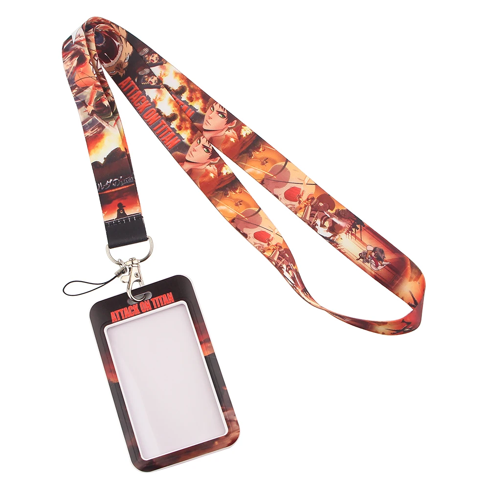 JF319 Anime Neck Strap Lanyards Keychain Holder ID Card Pass Hanging Rope Lariat Badge Holder Key chain
JF319 Anime Neck Strap Lanyards Keychain Holder ID Card Pass Hanging Rope Lariat Badge Holder Key chain