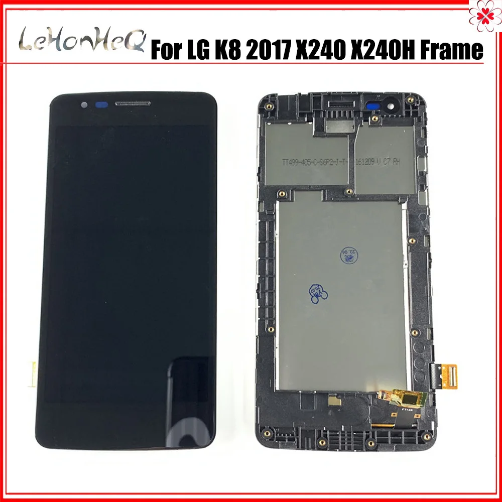ЖК-дисплей AMOLED для LG K8 2017 X240, ЖК-дисплей, сенсорный экран, дигитайзер с рамкой, полная сборка, ЖК-дисплей для LG X240
ЖК-дисплей AMOLED для LG K8 2017 X240, ЖК-дисплей, сенсорный экран, дигитайзер с рамкой, полная сборка, ЖК-дисплей для LG X240
