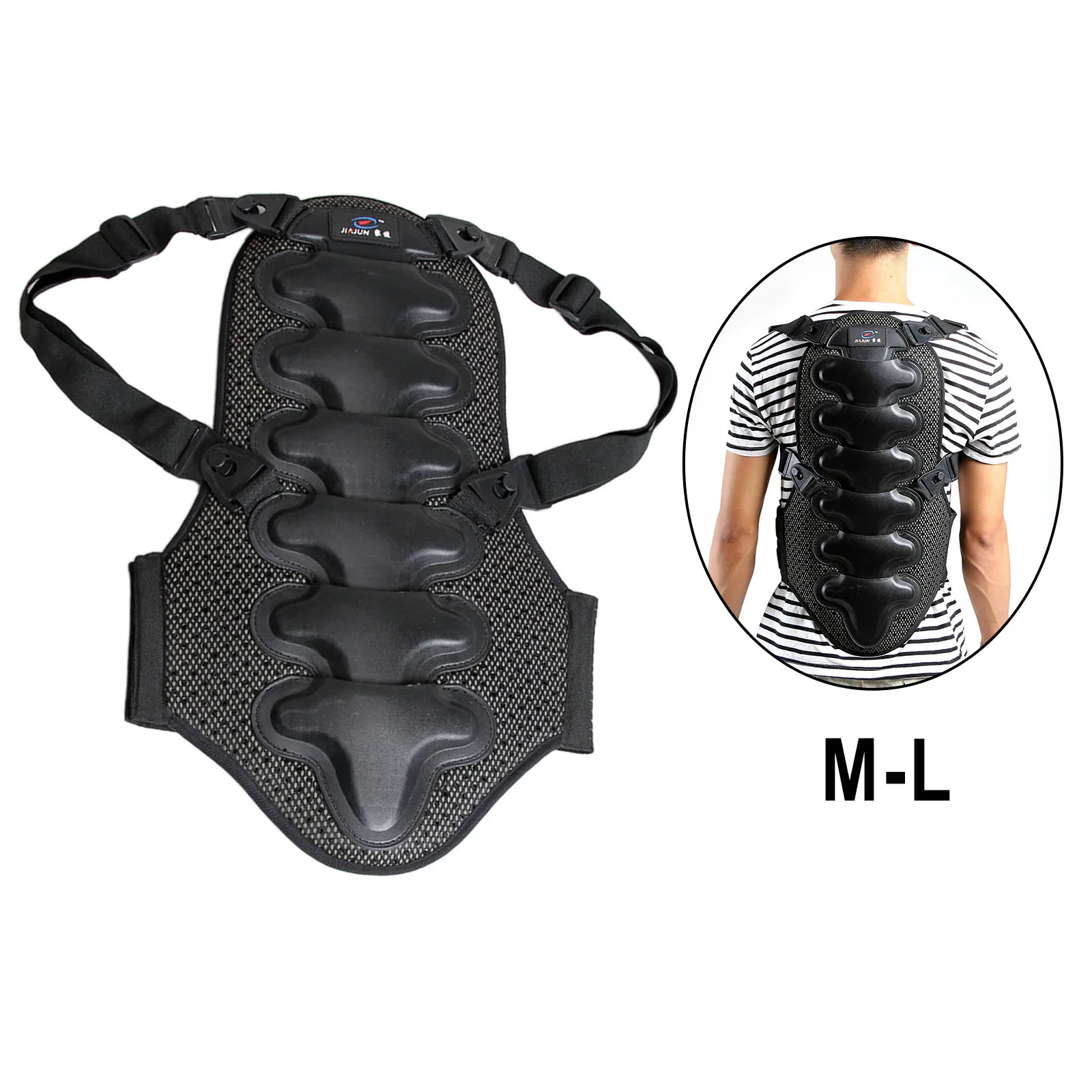 Motorcycle Back Protector Plastic PE Anti-Fall Adjustable Guard Fits for Racing Riding Skating Dirt Bike Men Women
Motorcycle Back Protector Plastic PE Anti-Fall Adjustable Guard Fits for Racing Riding Skating Dirt Bike Men Women
