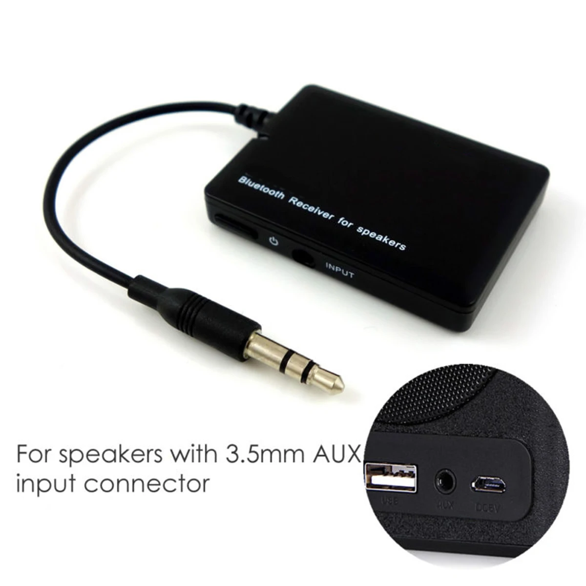 BT4.0 Wireless Audio Receiver Stereo Music Adapter -74+/-4DB For Speaker Gifts Universial
BT4.0 Wireless Audio Receiver Stereo Music Adapter -74+/-4DB For Speaker Gifts Universial