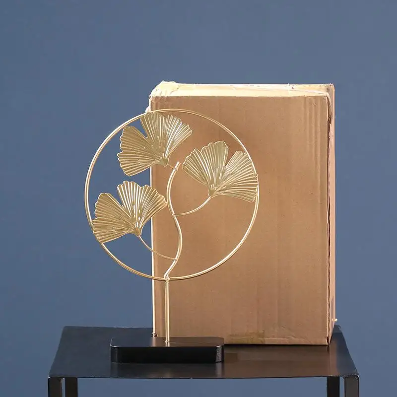 Simple Golden Turtle Leaf Ginkgo Leaf Iron Round Ornament Home Decoration Accessories Modern Romantic Desktop Romantic Decor
Simple Golden Turtle Leaf Ginkgo Leaf Iron Round Ornament Home Decoration Accessories Modern Romantic Desktop Romantic Decor