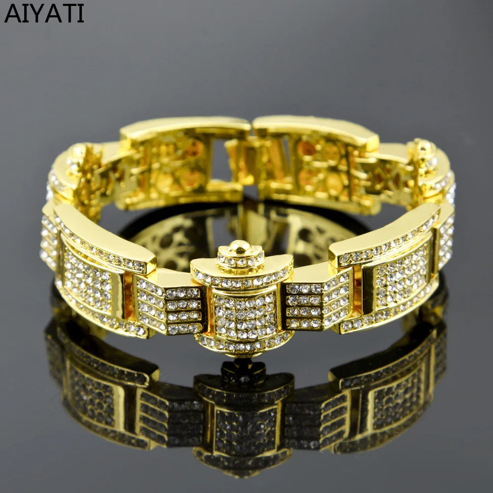 Hot Sale Cuban Chains Iced Out Bling Men's Hip Hop Bracelet Fashion Jewelry Zircon Cool Style Pulseira
Hot Sale Cuban Chains Iced Out Bling Men's Hip Hop Bracelet Fashion Jewelry Zircon Cool Style Pulseira