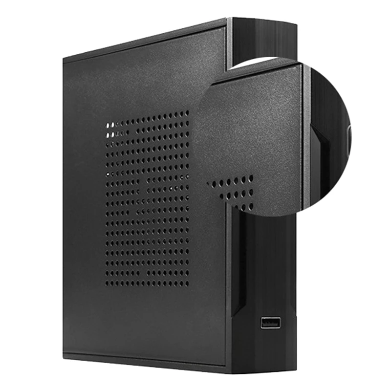 Чехол для компьютера ITX TX02 Mini чехол рабочего стола HTPC промышленное управление |
