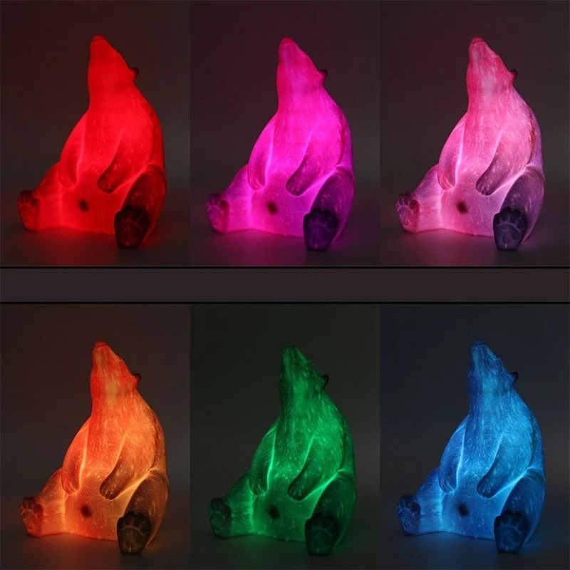 Polar Bear Star Light Night Light Table Lamp Creative Cute for Home Bedroom
Polar Bear Star Light Night Light Table Lamp Creative Cute for Home Bedroom