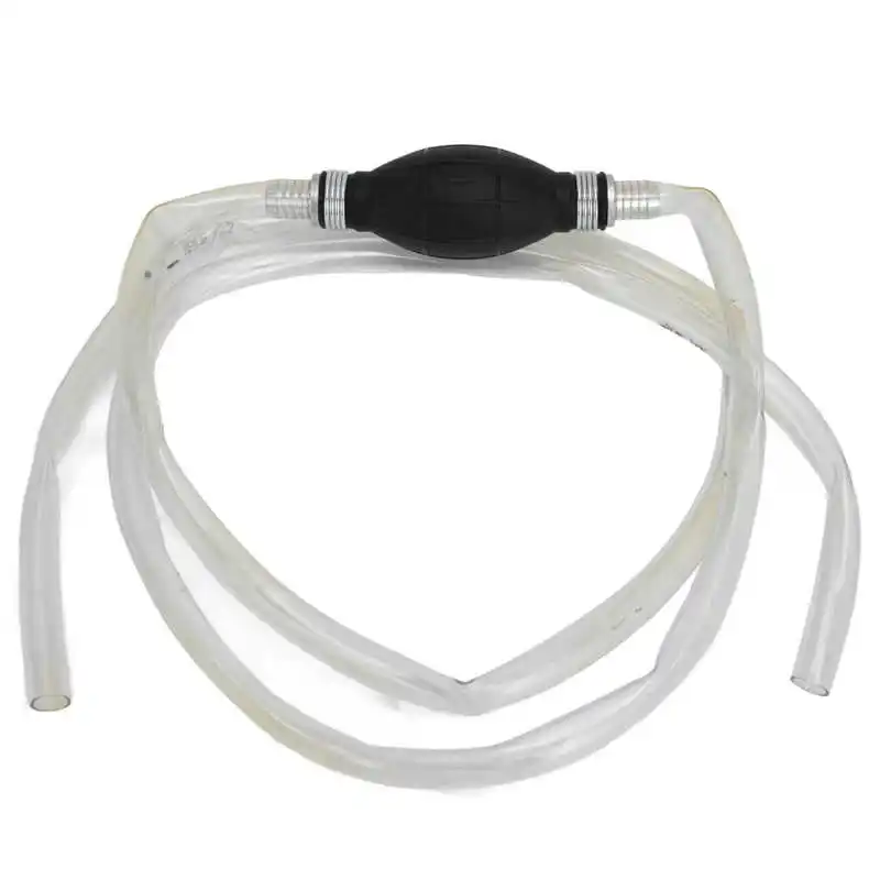 Hand Fuel Pump Line Oil Transfer Siphon Pump Rubber Polyethylene Fuel Line Assembly with Self Primer Bulb Fuel Line Assembly
Hand Fuel Pump Line Oil Transfer Siphon Pump Rubber Polyethylene Fuel Line Assembly with Self Primer Bulb Fuel Line Assembly