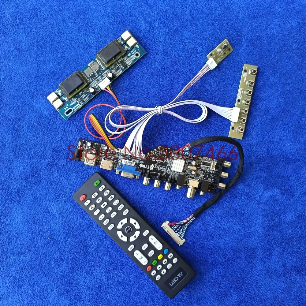 Screen LCD Control Board Kit USB VGA Signal Digital DVB 4CCFL For HT190E01/HT170E01/HT170EX1/M170MNE1 30 Pin LVDS 1280*1024
Screen LCD Control Board Kit USB VGA Signal Digital DVB 4CCFL For HT190E01/HT170E01/HT170EX1/M170MNE1 30 Pin LVDS 1280*1024