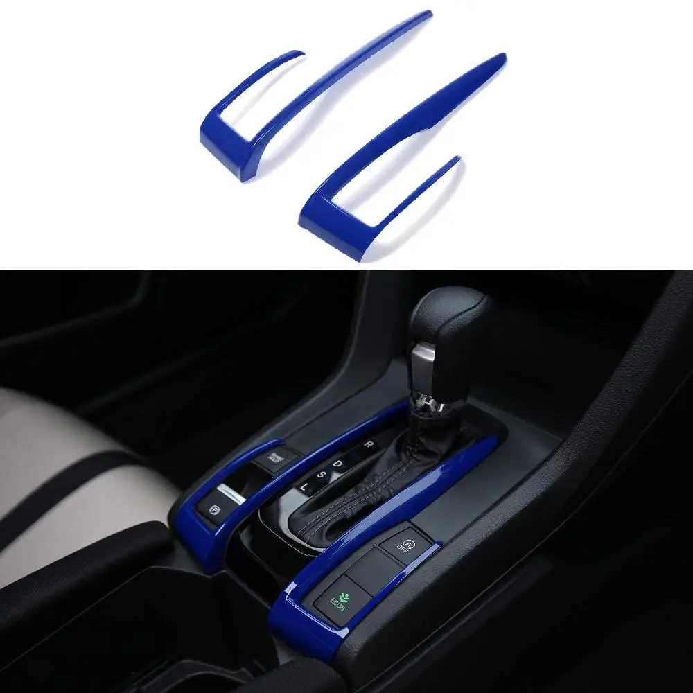 2pcs Gear Box Trims Cvt Automatic Transmission Shift Boots Decoration Stickers For 2016-2021 10th Gen Honda Civic
2pcs Gear Box Trims Cvt Automatic Transmission Shift Boots Decoration Stickers For 2016-2021 10th Gen Honda Civic