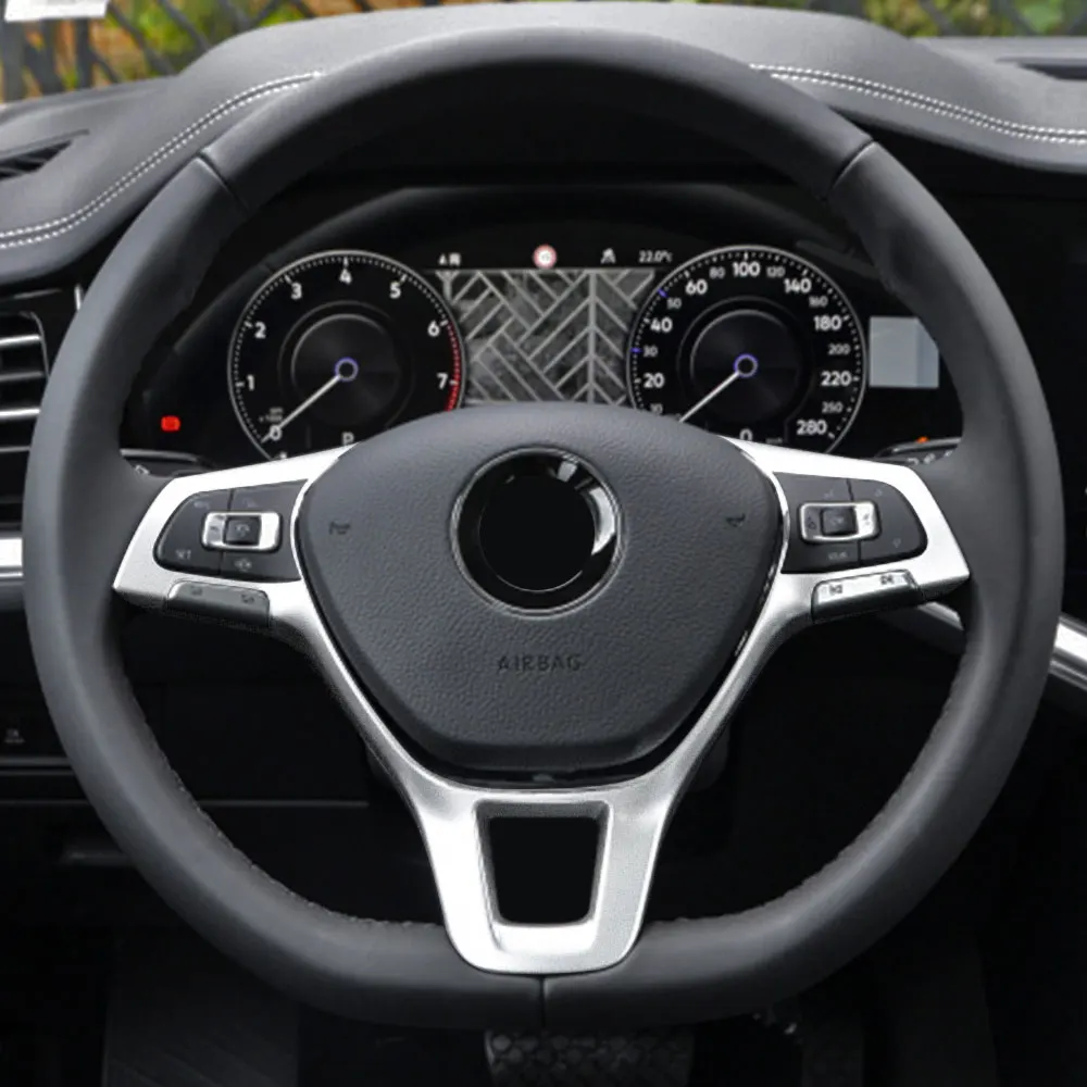 Xburstcar для Volkswagen VW Tiguan MK2 Golf 7 Polo T-Cross T-Roc Jetta 2017-2019 кнопки на рулевое колесо панель