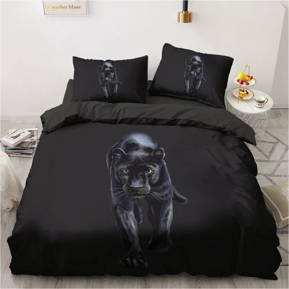 3D Leopard Bedding Set Custom Design Animal Bed Linen Black Comforther Cases Pillow Covers 180*200cm Full Queen King Twin Size
3D Leopard Bedding Set Custom Design Animal Bed Linen Black Comforther Cases Pillow Covers 180*200cm Full Queen King Twin Size