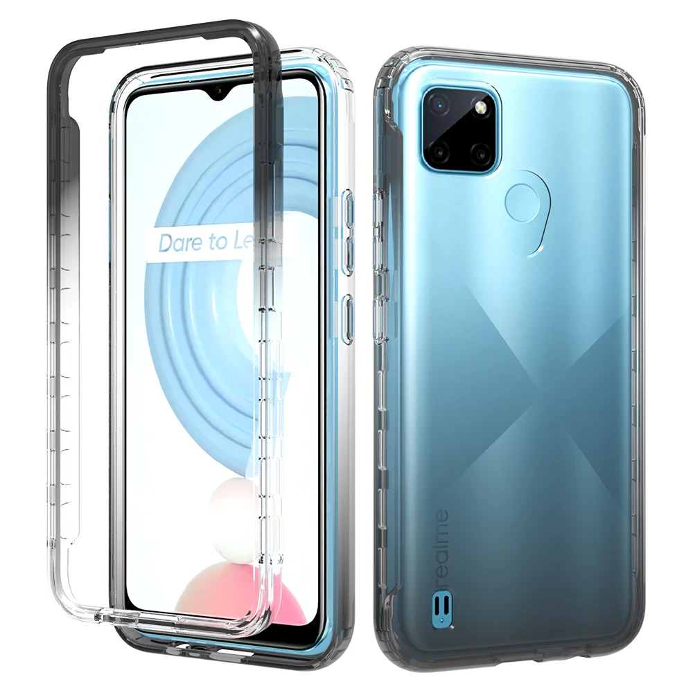Gradient Color Clear Case For OPPO Realme C21Y Reno 5 Lite A94 A93 A54 A53 A16 A72 A52 Shock Absorption Bumper TPU+PC Cover Case
Gradient Color Clear Case For OPPO Realme C21Y Reno 5 Lite A94 A93 A54 A53 A16 A72 A52 Shock Absorption Bumper TPU+PC Cover Case