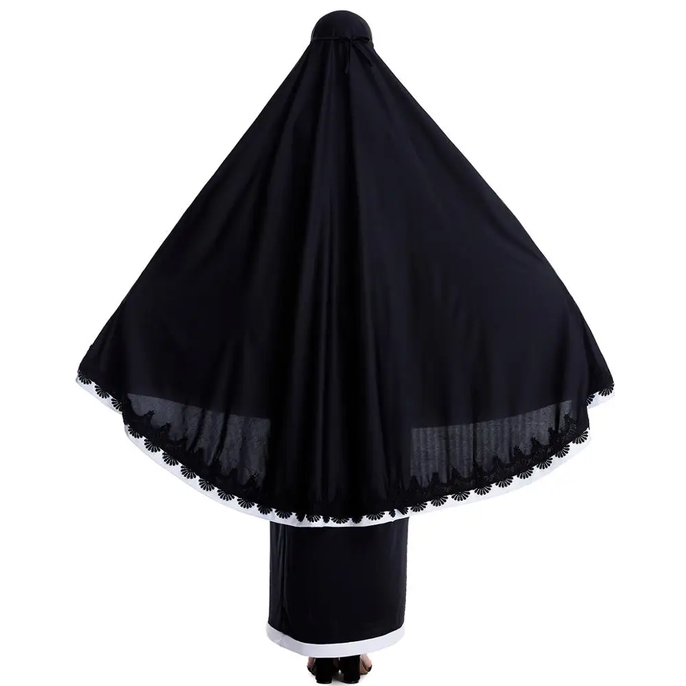 2PCS Long Khimar and Skirt Jilbab Set Hajj Laced Two-piece Prayer Outfit Islam Muslim Women Color Blocked Hijab Dress Salat Set
2PCS Long Khimar and Skirt Jilbab Set Hajj Laced Two-piece Prayer Outfit Islam Muslim Women Color Blocked Hijab Dress Salat Set