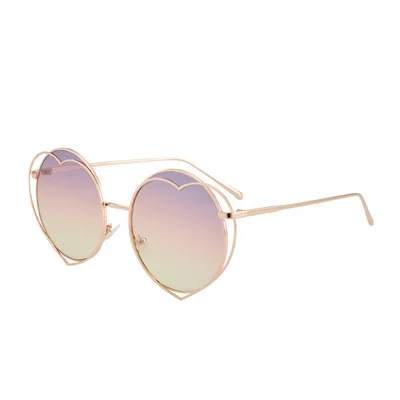 Round Sunglasses For Women Heart-Shaped Frame Sunglasses Fashion Personality Transparent Color Europe And America 2021 New
Round Sunglasses For Women Heart-Shaped Frame Sunglasses Fashion Personality Transparent Color Europe And America 2021 New