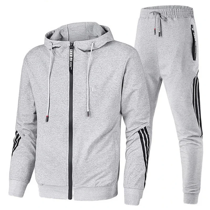 Men Casual Sets 2021 Spring Autumn New Brand Jogger Tracksuit Zipper Hoodies Pants 2PC Sets Men's Sportswear Sport Suit Clothing 
Men Casual Sets 2021 Spring Autumn New Brand Jogger Tracksuit Zipper Hoodies Pants 2PC Sets Men's Sportswear Sport Suit Clothing