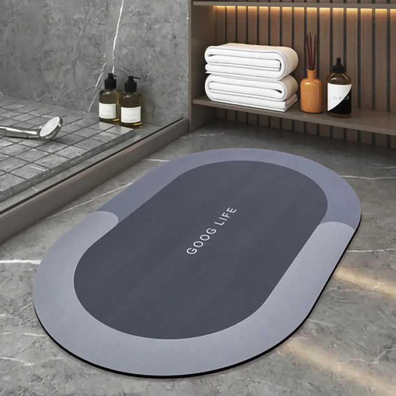 Super Absorbent Bath Mat Non-slip Bathroom Carpet Oval Entrance Door Mat Living Room Bedroom Balcony Area Rug Toilet Floor Mats
Super Absorbent Bath Mat Non-slip Bathroom Carpet Oval Entrance Door Mat Living Room Bedroom Balcony Area Rug Toilet Floor Mats