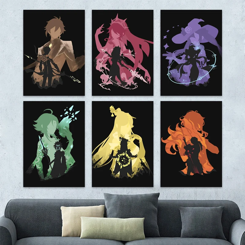 Genshin Impact Game Anime Poster Picture Canvas Painting And Prints Cuadros Art Decoration Murals Home Kids Room Wall Decor
Genshin Impact Game Anime Poster Picture Canvas Painting And Prints Cuadros Art Decoration Murals Home Kids Room Wall Decor