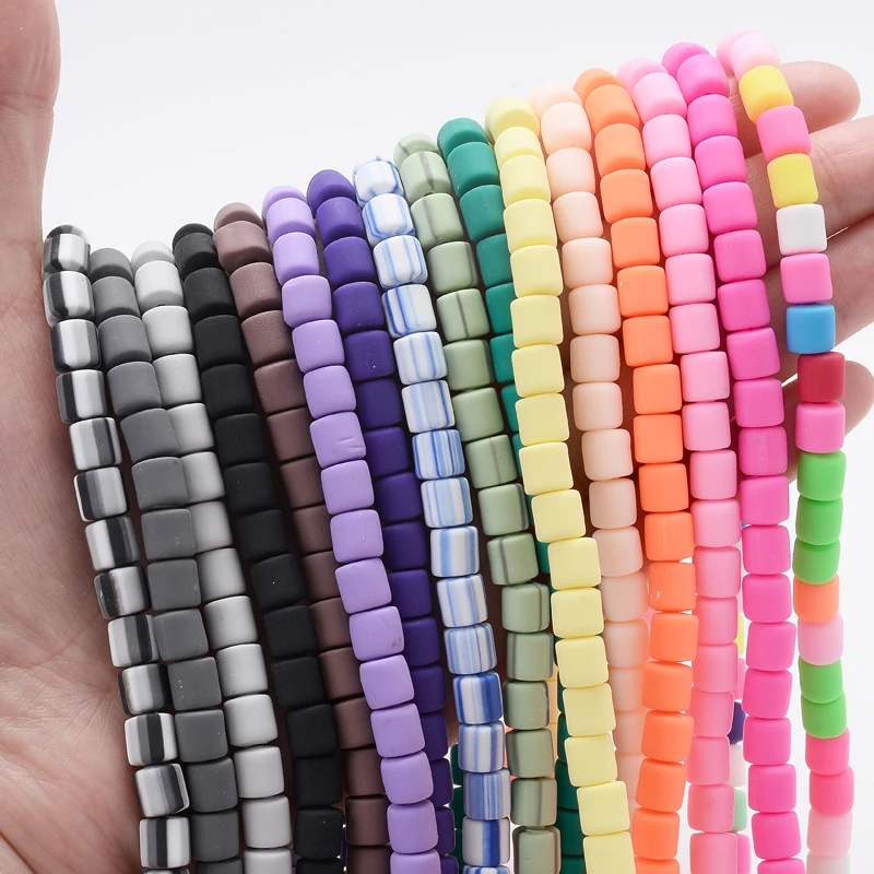 New 7mm Mixed Color Barrel Polymer Clay Beads Charm Tube Loose Spacer Beads For Jewelry Making DIY Handmade Bracelet Accessories
New 7mm Mixed Color Barrel Polymer Clay Beads Charm Tube Loose Spacer Beads For Jewelry Making DIY Handmade Bracelet Accessories