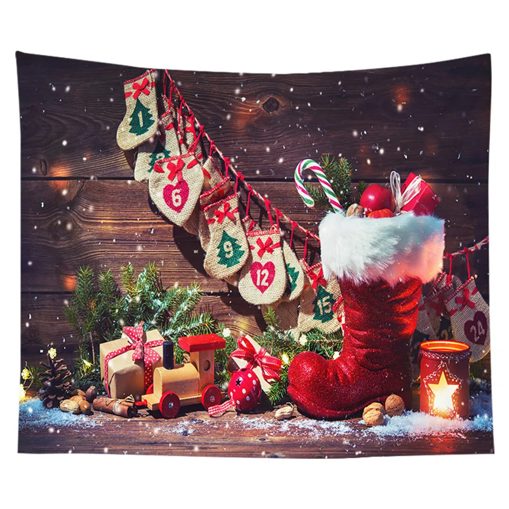Christmas Tapestry Wall Hanging Decoration Wall 3D Stereo Printing Art Blanket Porch Hangings Bedroom Home Christmas Background
Christmas Tapestry Wall Hanging Decoration Wall 3D Stereo Printing Art Blanket Porch Hangings Bedroom Home Christmas Background