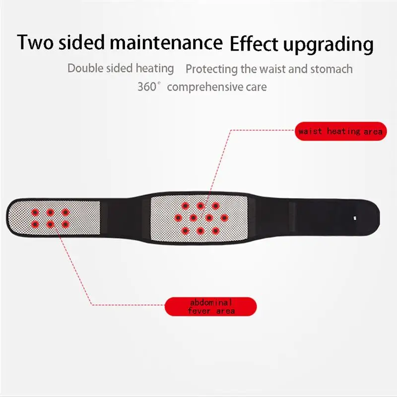 Magnetic therapy Tourmaline Self-heating Back Support Strap Waist Trainer Belt Spine Posture Correction Relieve Lower Back Pain
Magnetic therapy Tourmaline Self-heating Back Support Strap Waist Trainer Belt Spine Posture Correction Relieve Lower Back Pain