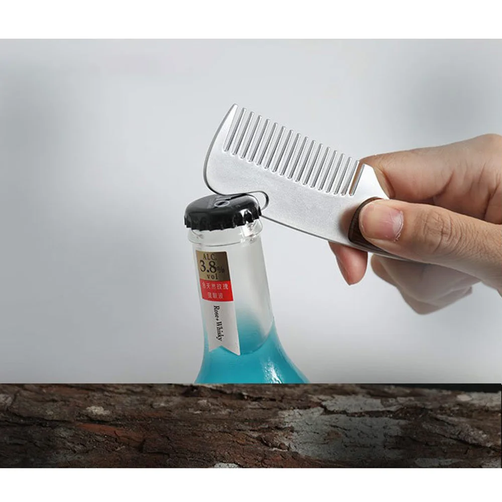 Mens Beard Comb Shaving Anti-static Pocket Comb Male Steel Mustache Brush Portable Hair Styling Hairdressing Hair Cutting Tools
Mens Beard Comb Shaving Anti-static Pocket Comb Male Steel Mustache Brush Portable Hair Styling Hairdressing Hair Cutting Tools