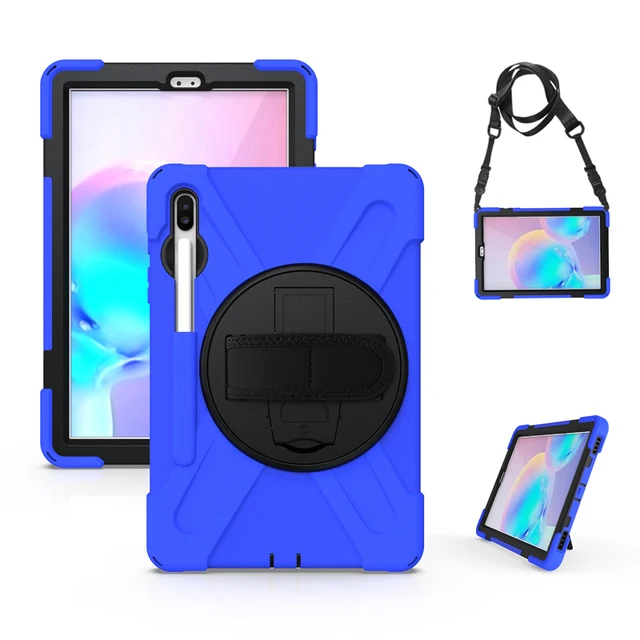 Детский силиконовый чехол для планшета Samsung Galaxy Tab S6 10,5 2019, T860, T865, противоударный чехол с поворотом на 360 градусов, сверхмощный держатель-подставка
Детский силиконовый чехол для планшета Samsung Galaxy Tab S6 10,5 2019, T860, T865, противоударный чехол с поворотом на 360 градусов, сверхмощный держатель-подставка