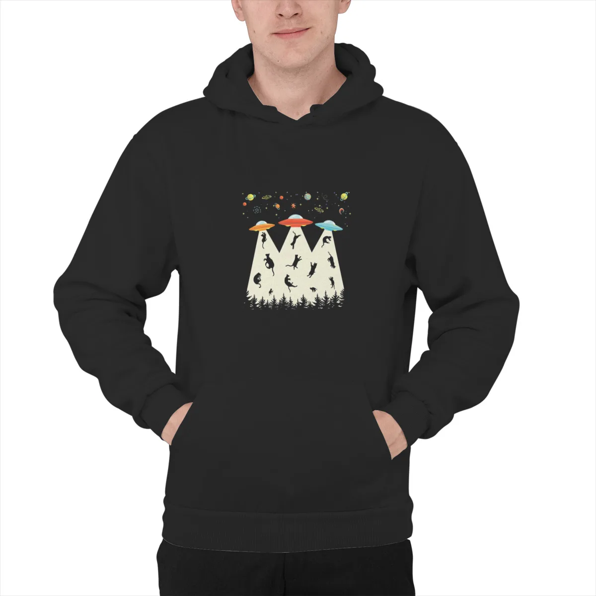 Men's Hoodie Vintage Cat Funny UFO Retro Alien Abductionlong Sleeve Oversized Groot Pullover Top quality Sweatshirt 39095
Men's Hoodie Vintage Cat Funny UFO Retro Alien Abductionlong Sleeve Oversized Groot Pullover Top quality Sweatshirt 39095
