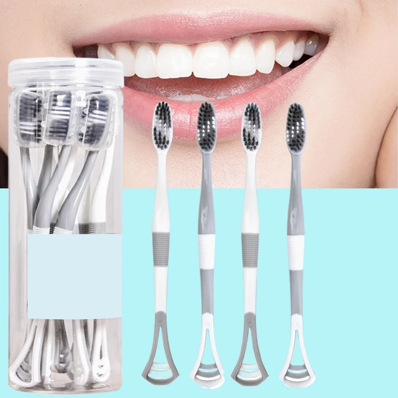 8pcs All-in-one Toothbrush & Tongue Cleaner Double Head Mouth Cleaning Tool with Storage Case Portable
8pcs All-in-one Toothbrush & Tongue Cleaner Double Head Mouth Cleaning Tool with Storage Case Portable