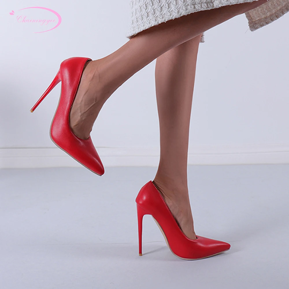 Party style sexy pointed toe pumps fashion slip-on black red white super high heel stiletto women's shoes big size
Party style sexy pointed toe pumps fashion slip-on black red white super high heel stiletto women's shoes big size