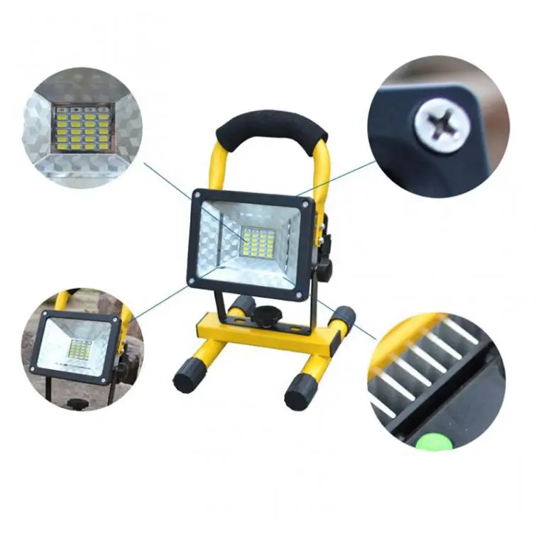 20W 24 LED Flood Light Portable Outdoor Waterproof IP65 Emergency Lamp Work Light
20W 24 LED Flood Light Portable Outdoor Waterproof IP65 Emergency Lamp Work Light