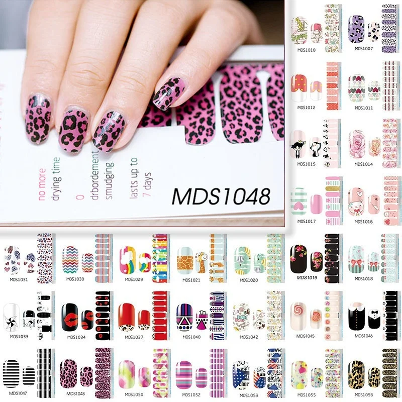 LADY KINDOM Cute Cartoon Leopard Pattern Nail Polish Film Self Adhesive Full Cover Nail Wraps Waterproof Eco-friendly Nail Patch
LADY KINDOM Cute Cartoon Leopard Pattern Nail Polish Film Self Adhesive Full Cover Nail Wraps Waterproof Eco-friendly Nail Patch