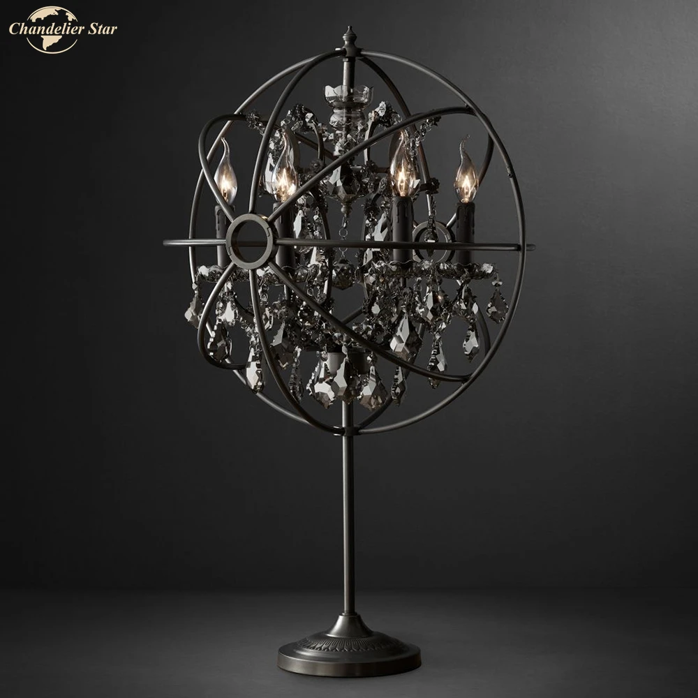 Postmodern LED Table Lamp Vintage Crystal Circle Candle Desk Lamps Indoor Lighting for Study Living Room Bedroom Dining Room
Postmodern LED Table Lamp Vintage Crystal Circle Candle Desk Lamps Indoor Lighting for Study Living Room Bedroom Dining Room