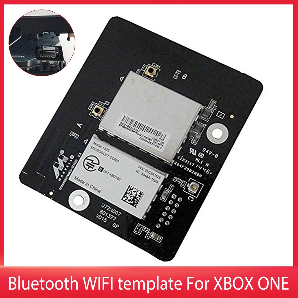 Original Wireless WiFi Module Game Console Bluetooth WiFi Card Gaming Host PCB Board for XBOX ONE Pulled Replacement
Original Wireless WiFi Module Game Console Bluetooth WiFi Card Gaming Host PCB Board for XBOX ONE Pulled Replacement