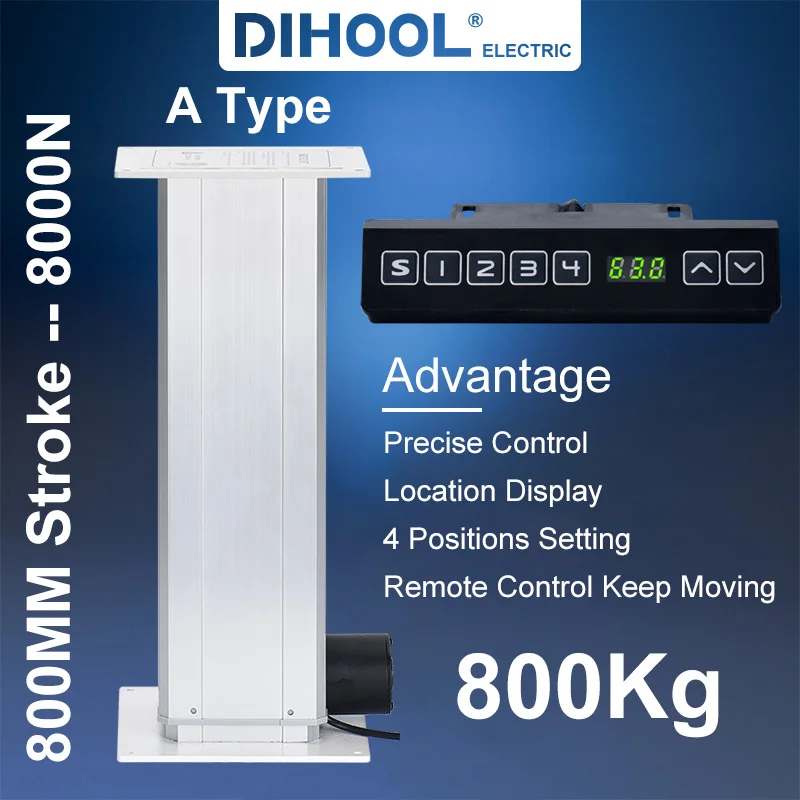 DHLC7180 A тип железной панели 800 мм ход Φ 800 кг стол для подъема нагрузки линейный привод двигателя постоянного тока
DHLC7180 A тип железной панели 800 мм ход Φ 800 кг стол для подъема нагрузки линейный привод двигателя постоянного тока