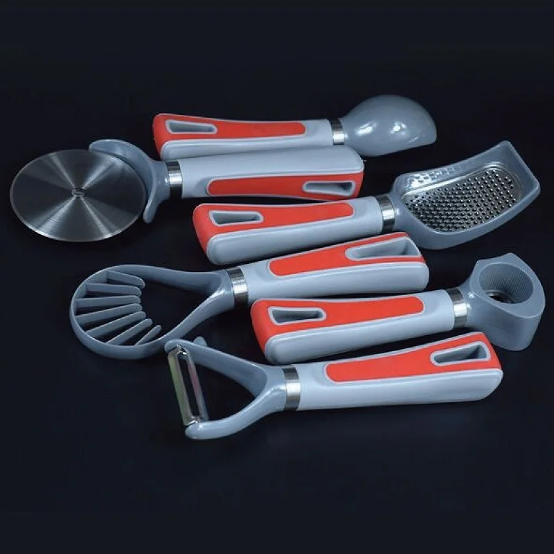 Multifunctional Nylon Household Small Kitchen Utensils Paring Pizza Knife Ice Cream Spoon 6-Piece Tool Set KZ4
Multifunctional Nylon Household Small Kitchen Utensils Paring Pizza Knife Ice Cream Spoon 6-Piece Tool Set KZ4
