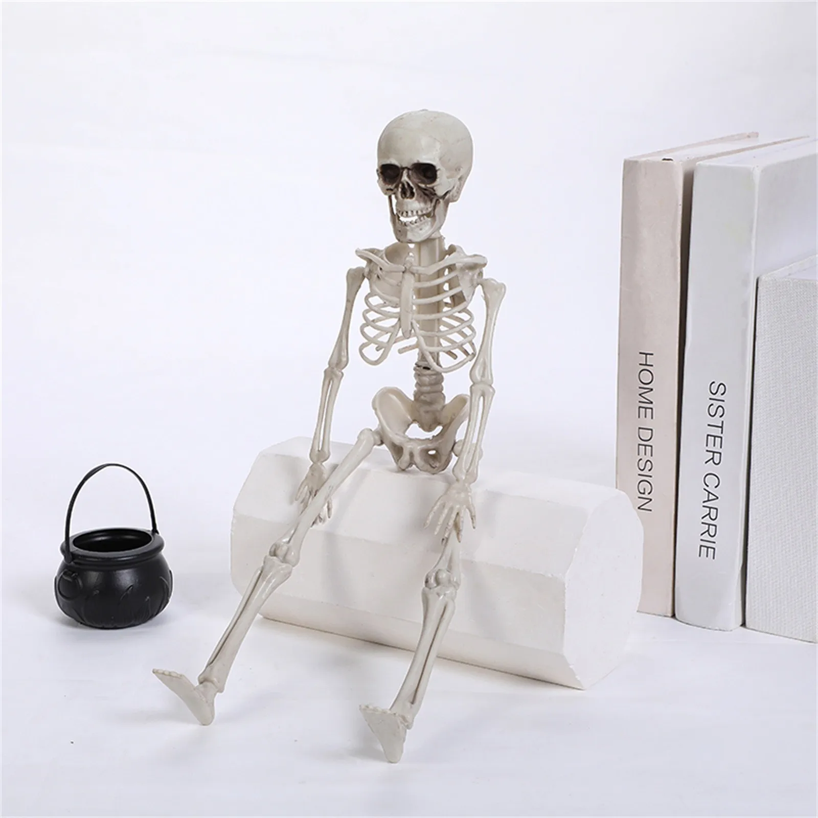 Halloween Prop Skeleton Full Size Skeleton Skull Hand Lifelike Human Body Poseable Anatomy Model Party Festival Decoration
Halloween Prop Skeleton Full Size Skeleton Skull Hand Lifelike Human Body Poseable Anatomy Model Party Festival Decoration