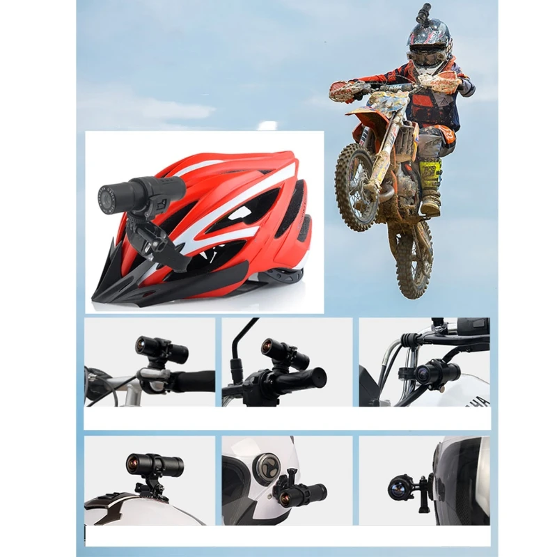 1600mAh Motorcycle Driving Recorder Vedio Camera Mini Wifi Sports DV Camera IP65 Night Wide Angle Dashcam
1600mAh Motorcycle Driving Recorder Vedio Camera Mini Wifi Sports DV Camera IP65 Night Wide Angle Dashcam