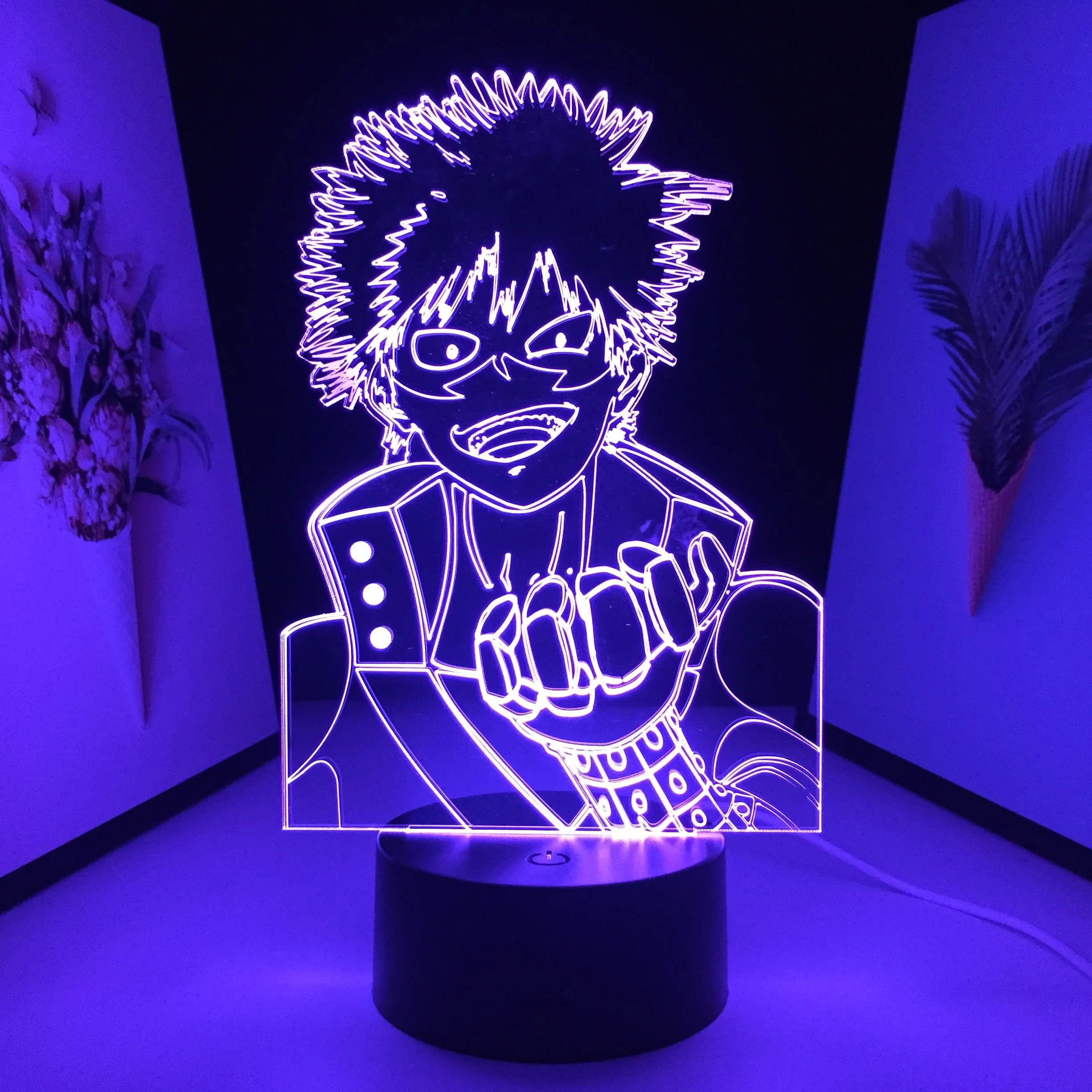 Светодиодный ночсветильник My Hero Академия Bakugo 3D для декора комнаты подарок на день рождения манга гаджет аниме Моя геройская Академия Katsuki ... 
Светодиодный ночсветильник My Hero Академия Bakugo 3D для декора комнаты подарок на день рождения манга гаджет аниме Моя геройская Академия Katsuki ...