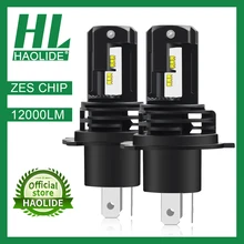 /HL ZES чип H1 H4 H11 H7 светодиодсветодиодный лампы для автомобильных