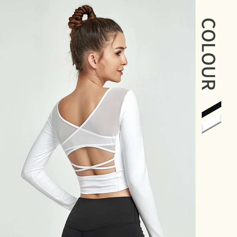 Women Yoga Pilates Gym Clothing Shirts Sport Suit Women Long Sleeve Backless Sexy Breathable Yoga Top Tracksuit Active Wear
Women Yoga Pilates Gym Clothing Shirts Sport Suit Women Long Sleeve Backless Sexy Breathable Yoga Top Tracksuit Active Wear